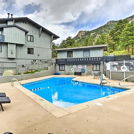 Estes Park Condo Rental Balcony With River Views! Eksteriør bilde