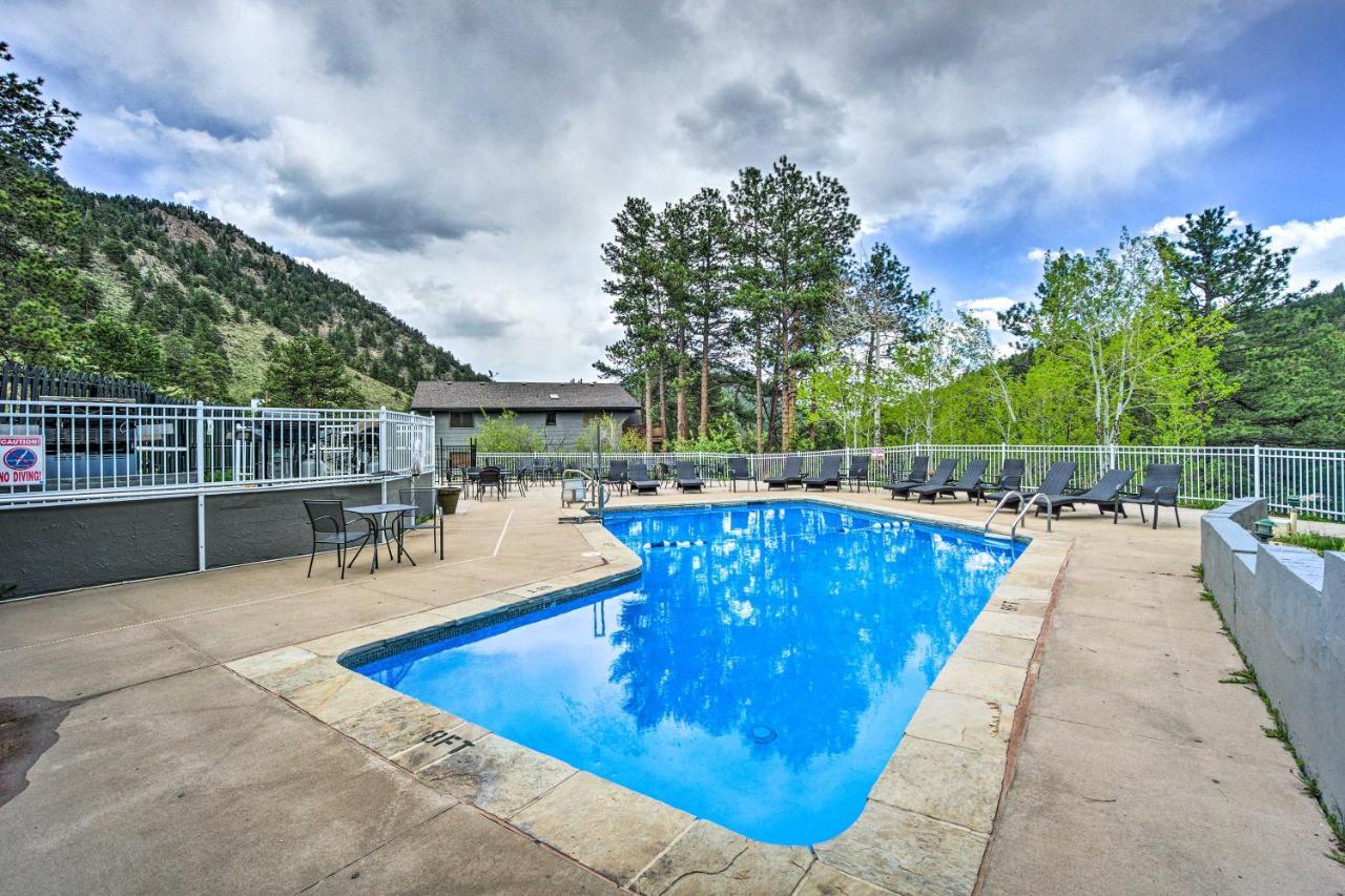 Estes Park Condo Rental Balcony With River Views! Eksteriør bilde