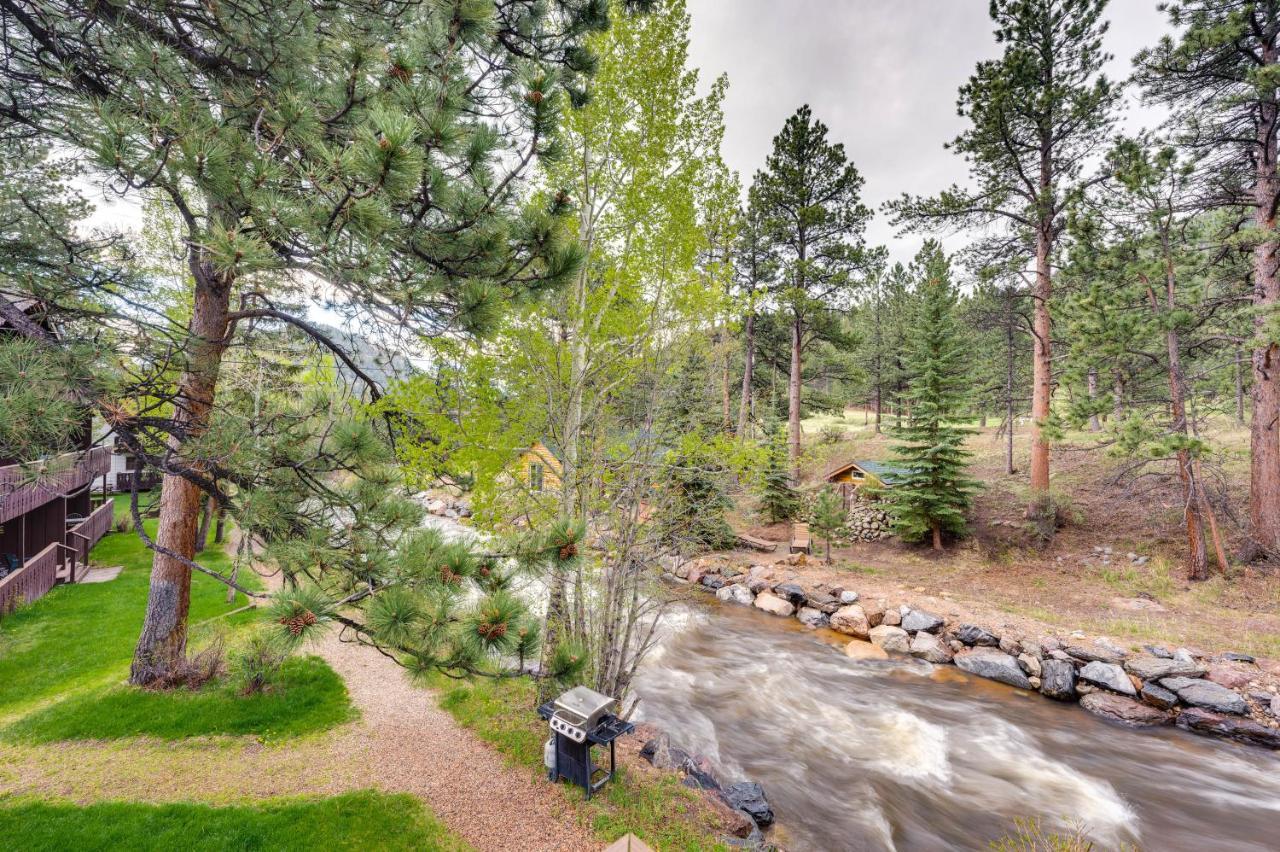 Estes Park Condo Rental Balcony With River Views! Eksteriør bilde