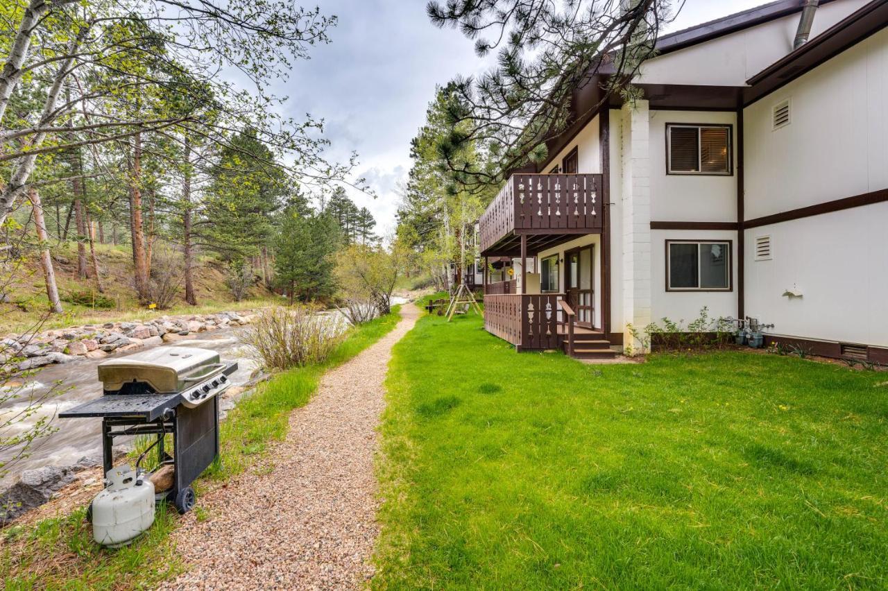 Estes Park Condo Rental Balcony With River Views! Eksteriør bilde