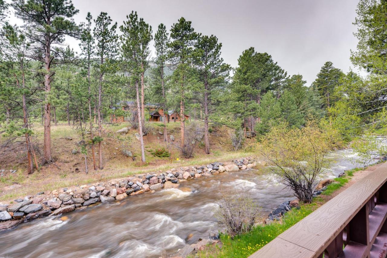 Estes Park Condo Rental Balcony With River Views! Eksteriør bilde